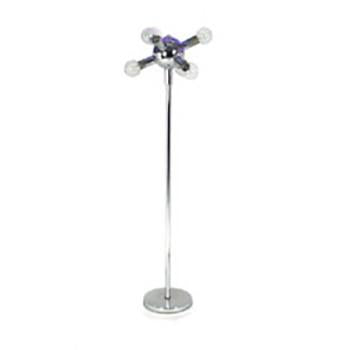 Chrome 5-Bulb Floor Lamp