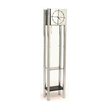 Chrome Floor Clock
