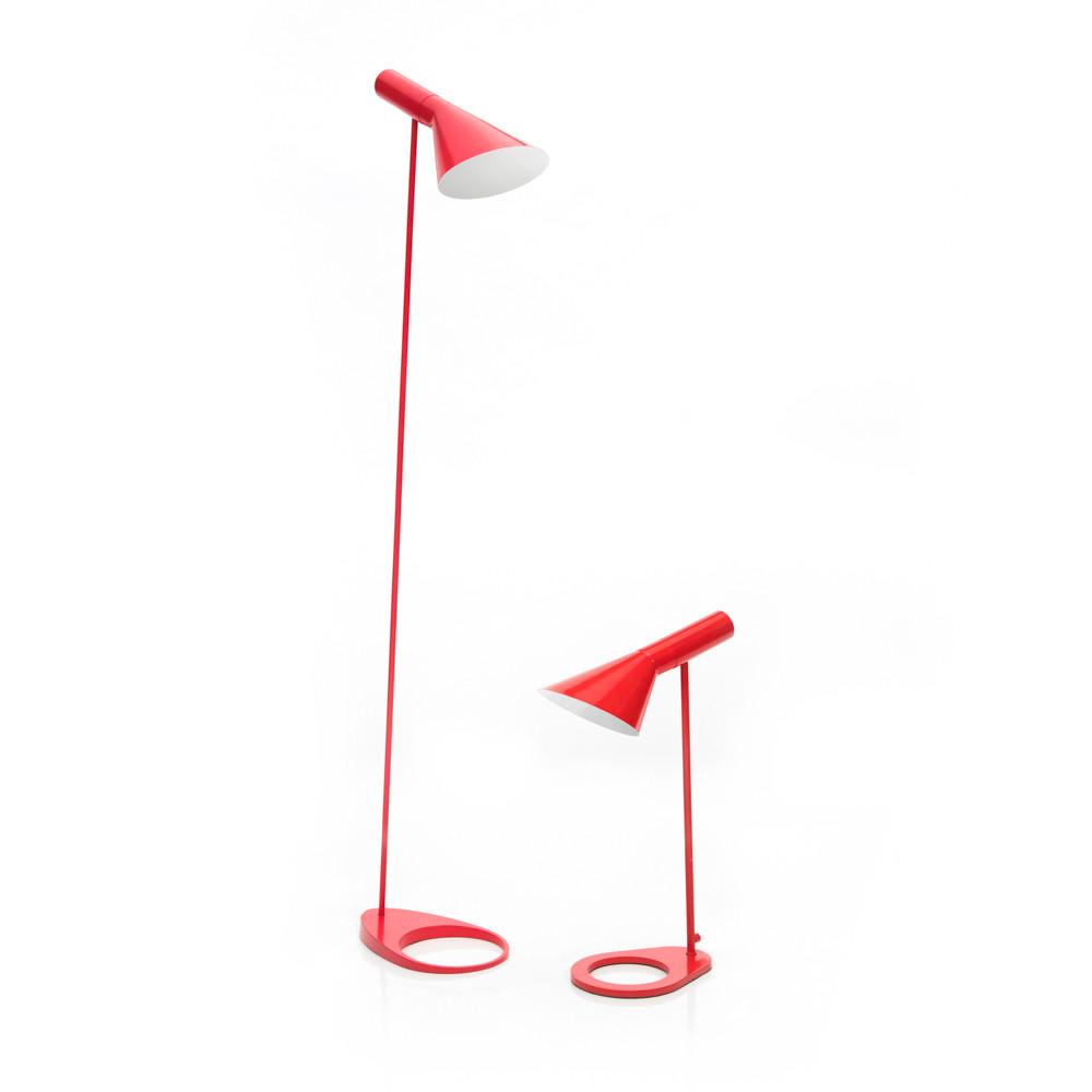 Red Flashlight Floor Lamp