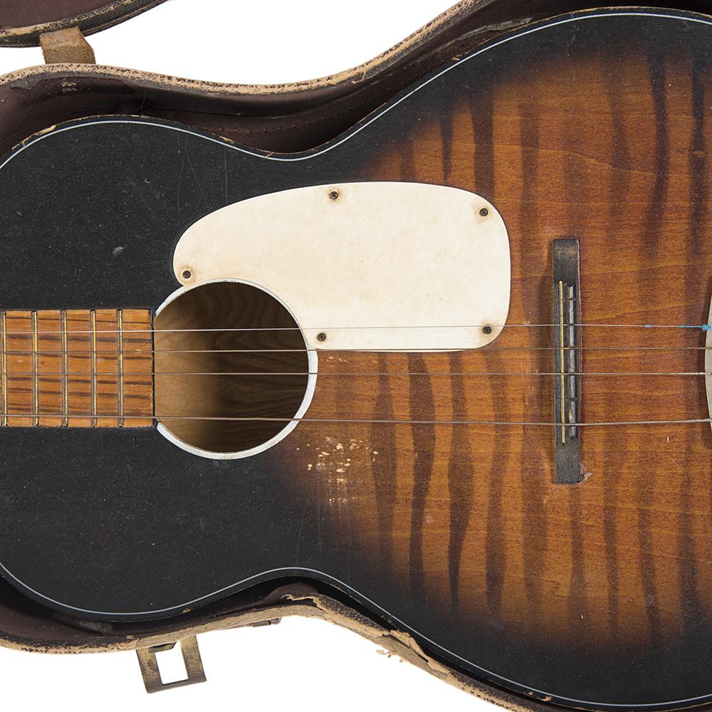 Rustic Guitar and Case