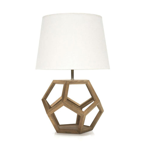 Wood Pentagon Cut-Out Light