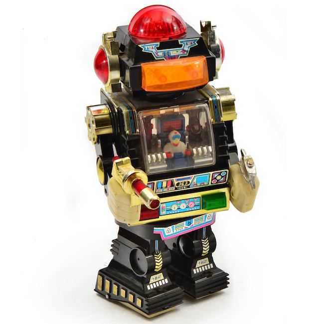 Toy Robot - Star Robot Black