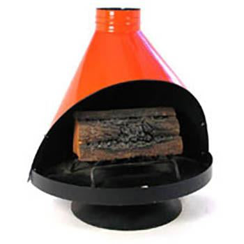 Swedish Fireplace - Orange