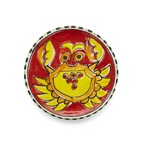 Red Decorative Crab Dish (A+D)