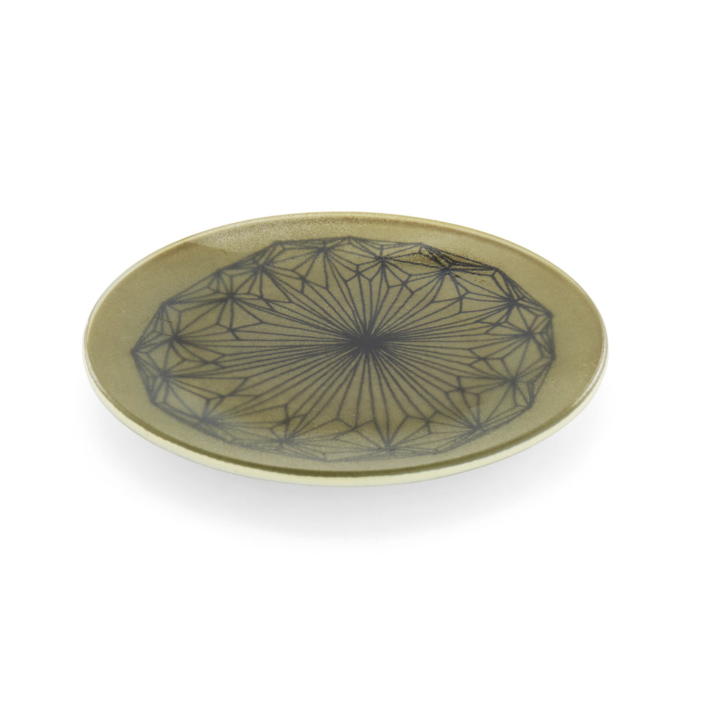 Small Geometric Pattern Dish (A+D)