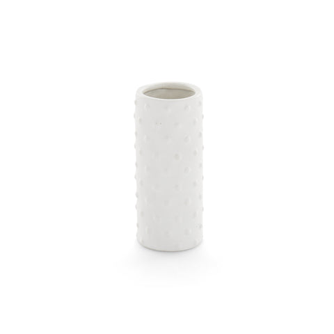 White Bump Patterned Vase (A+D)