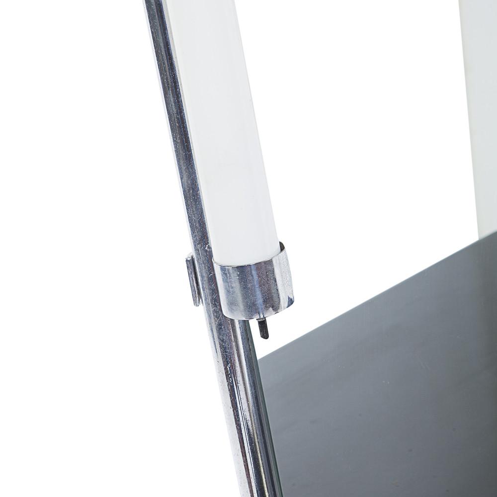 Black & Chrome Deco Vanity