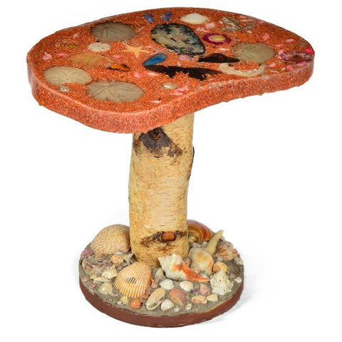 Resin Sea Shell Table