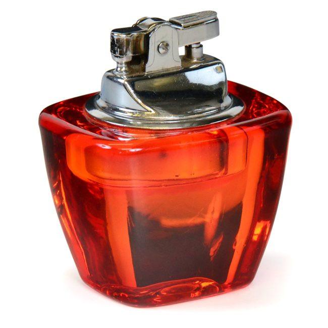 Red Glass Lighter