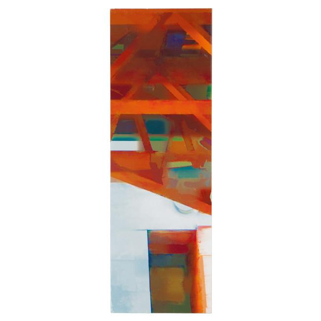 0351 (A+D) Orange Train Tracks C (6" x 18")