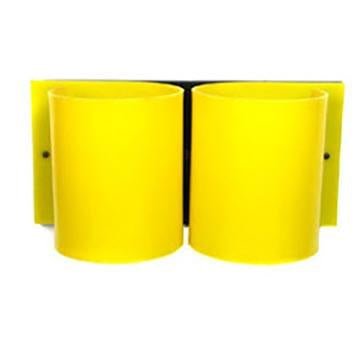 Yellow Plastic Sconces