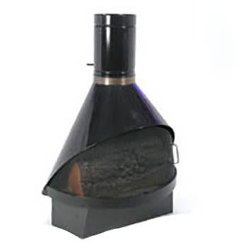 Swedish Fireplace - Black