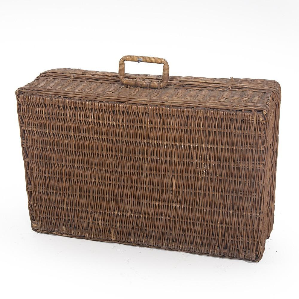 Wicker Picnic Suitcase