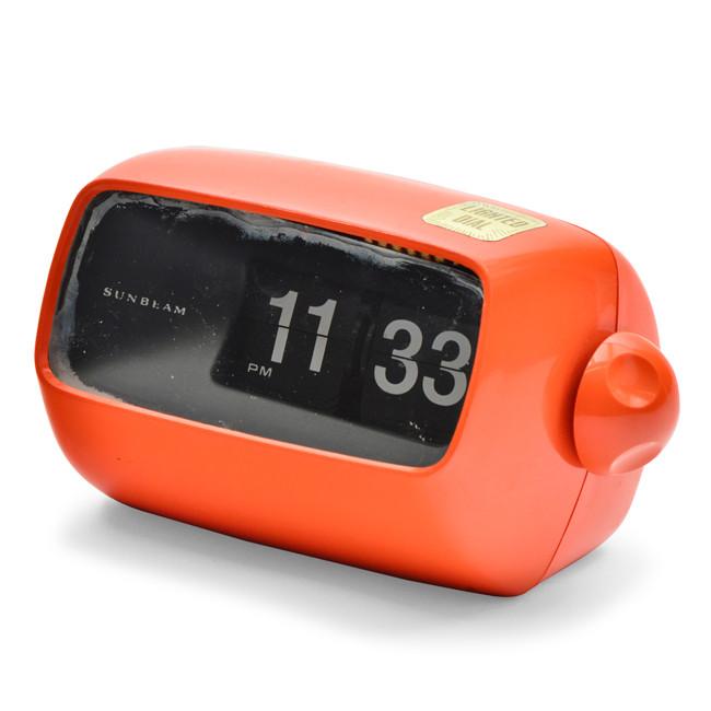 Sunbeam - Orange Clock