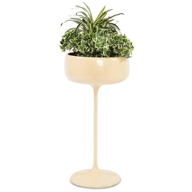 Off-White Tulip Base Planter