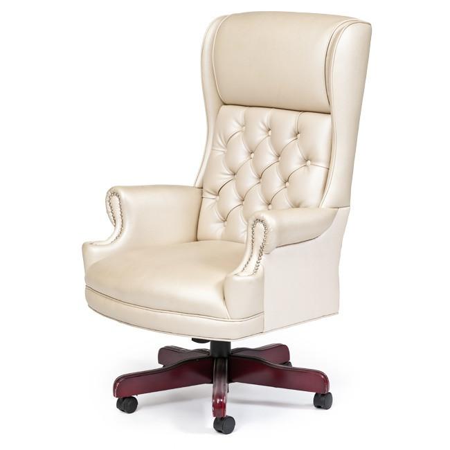 White Pearl Executive Office Chair