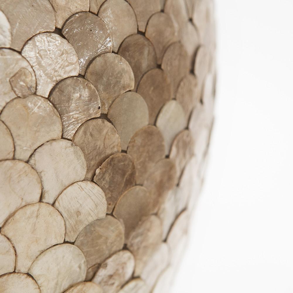 Silver Scale Pattern Lamp