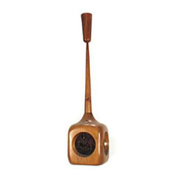 Wooden Square Drop Hanging Pendant