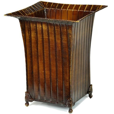 Trash Can - Decorative Brown