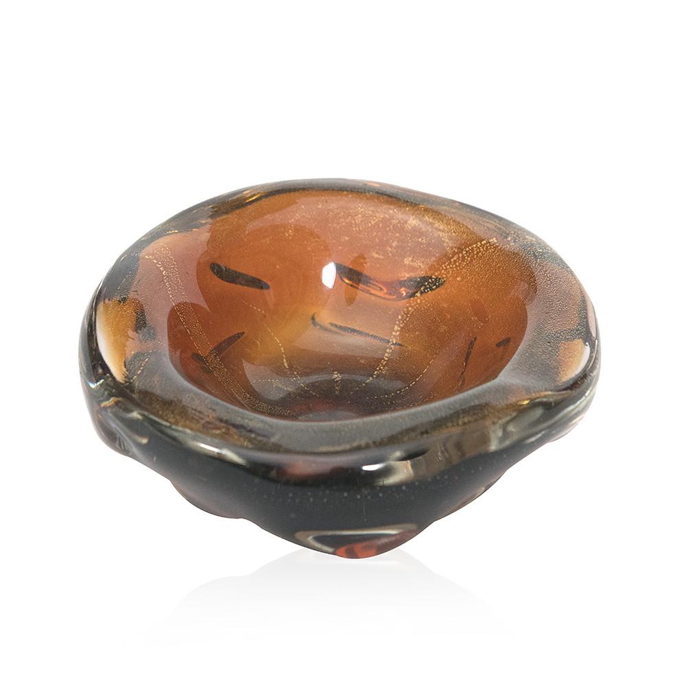 Set of glass Ashtrays