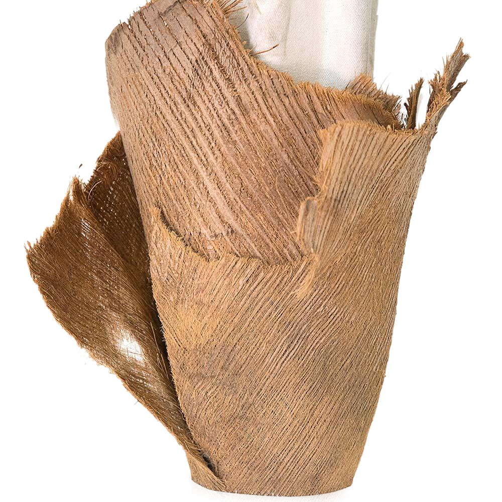 Huge Cream Fabric Palm Tree