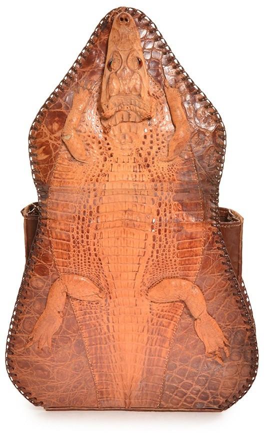 Leather Alligator Bag