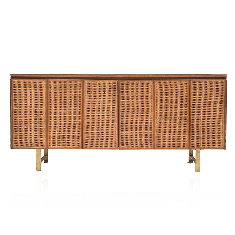 Cane and Wood Paul McCobb Credenza