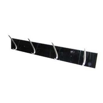 Smoked Plastic Coat Rack
