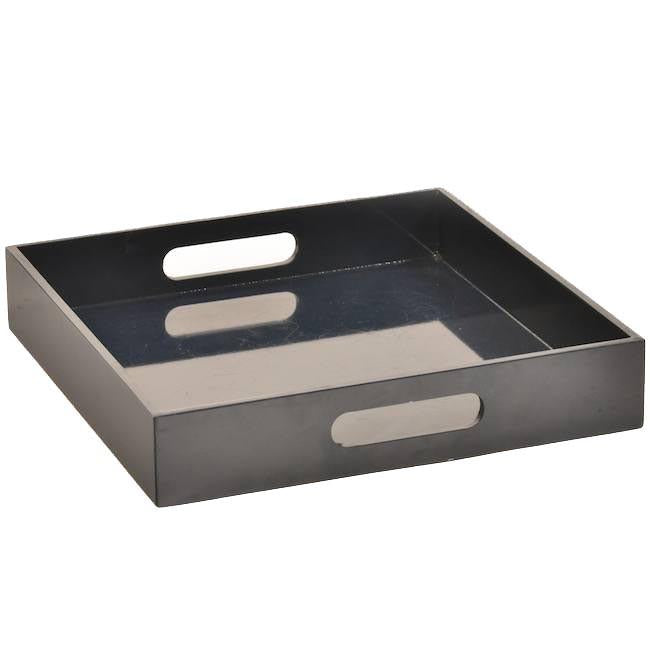 Blue Navy Plastic Square Hi-Gloss Tray (A+D)