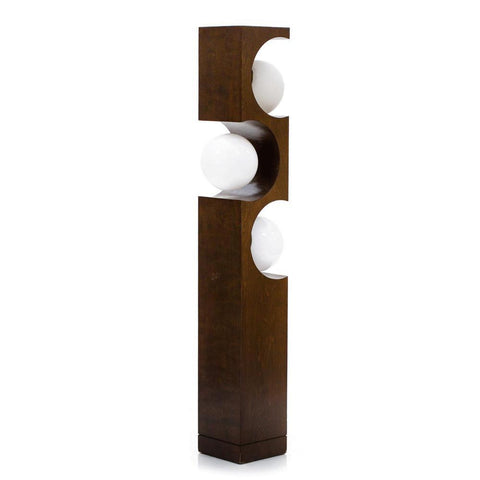 Modeline - Wood 3 Globe Cut Out Lamp