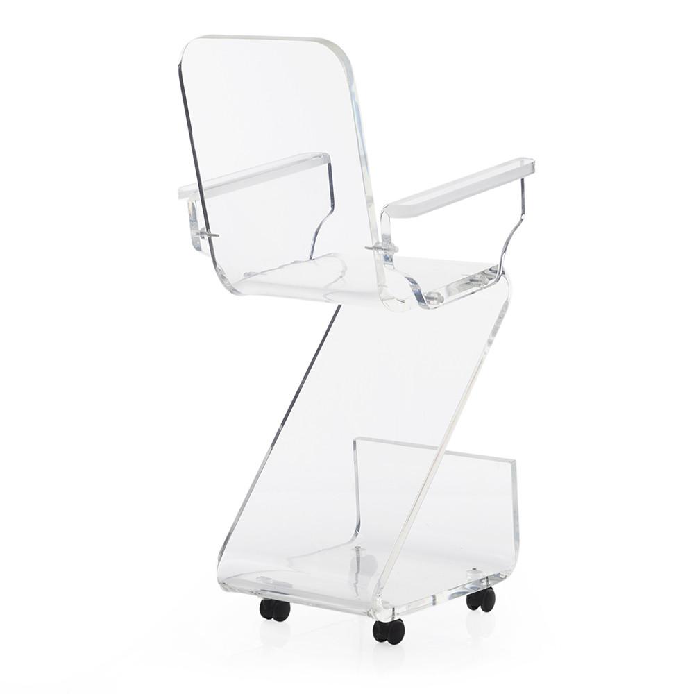 Lucite Bar Stool