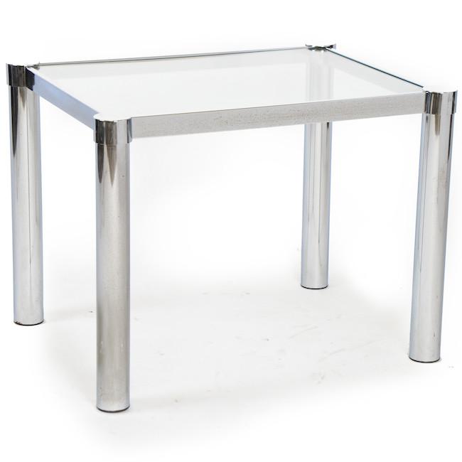 Tubular Leg Side Table
