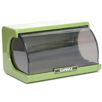 Green Plastic Vintage Bread Box