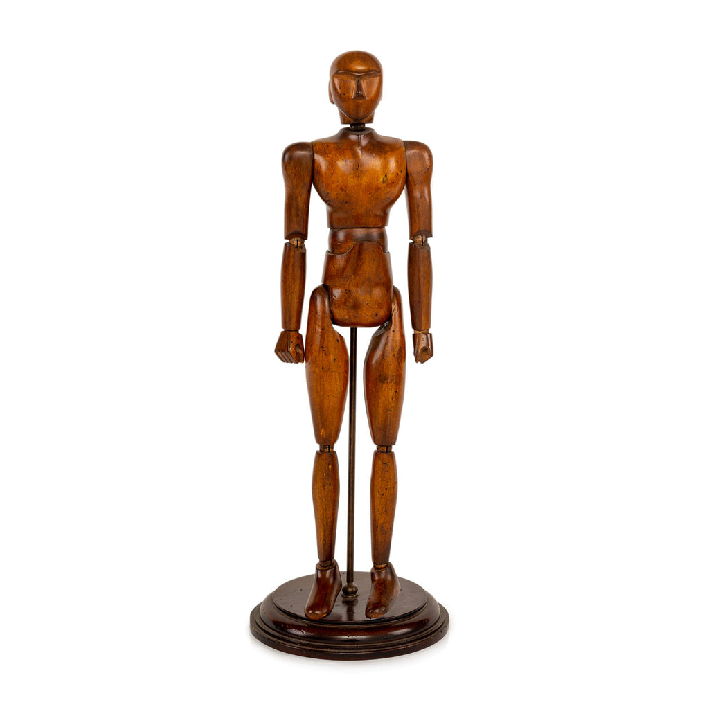 Dark Wood Tabletop Mannequin