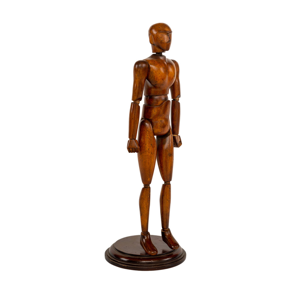 Dark Wood Tabletop Mannequin