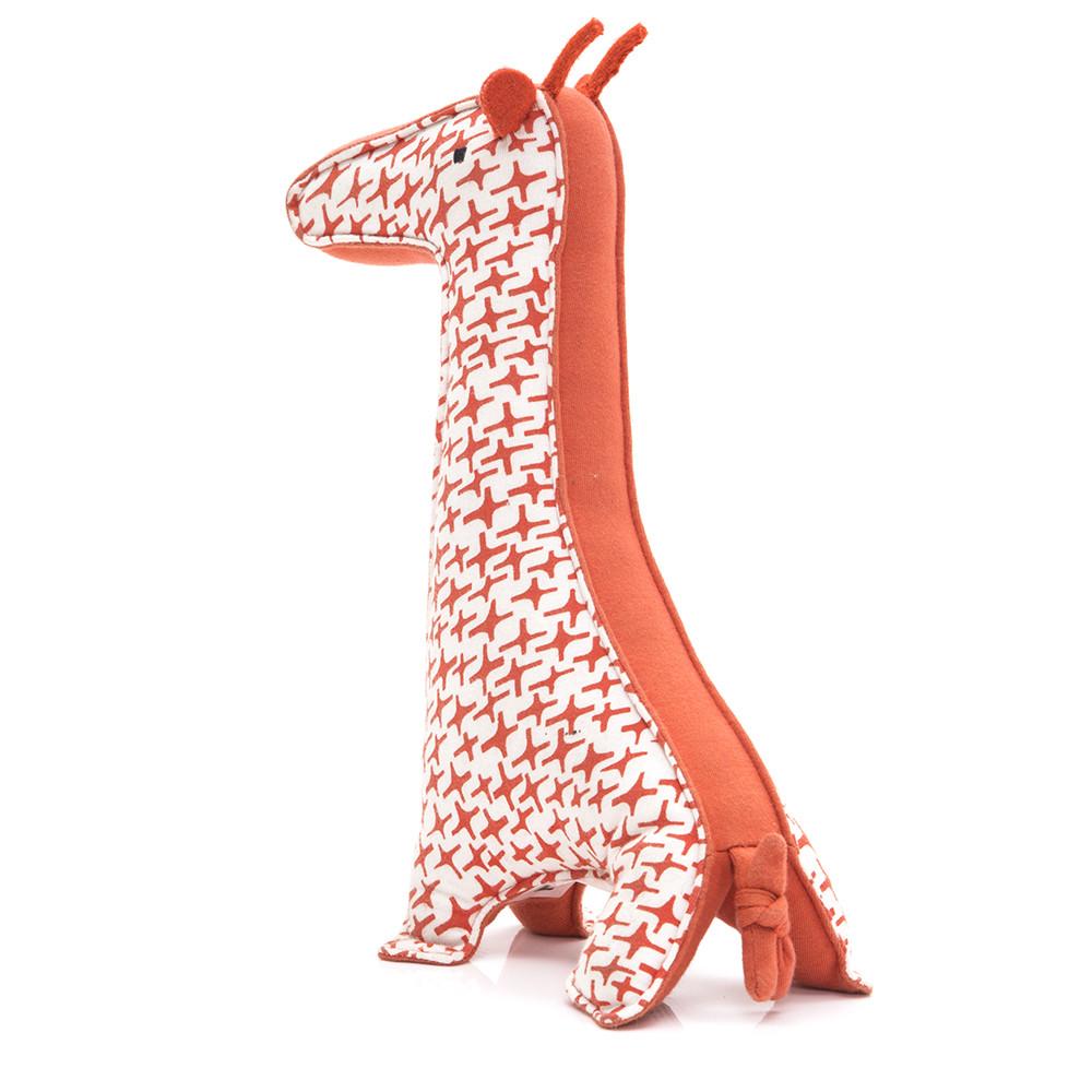 Red Fabric Giraffe (A+D)