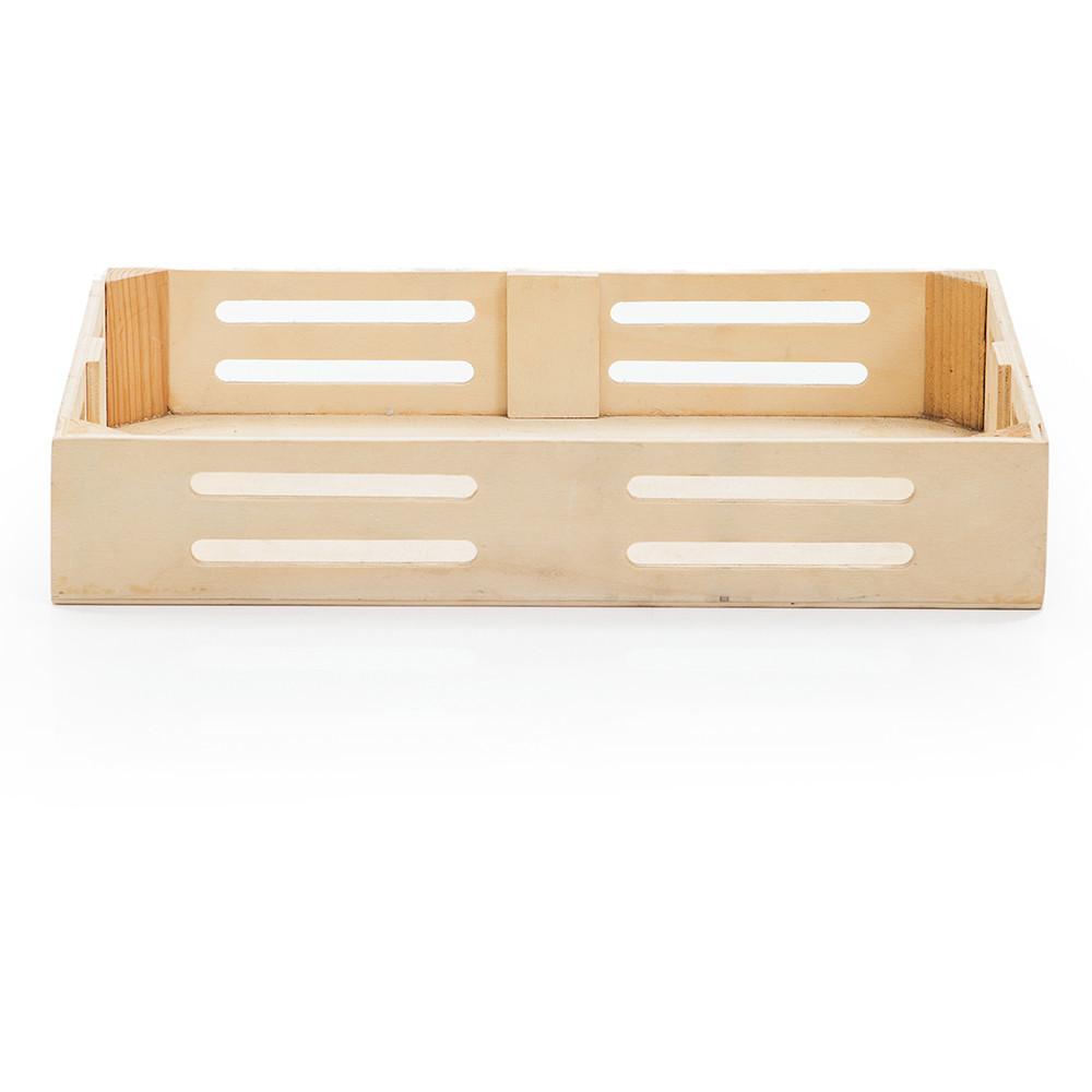 Wood Light Tray with Slats (A+D)