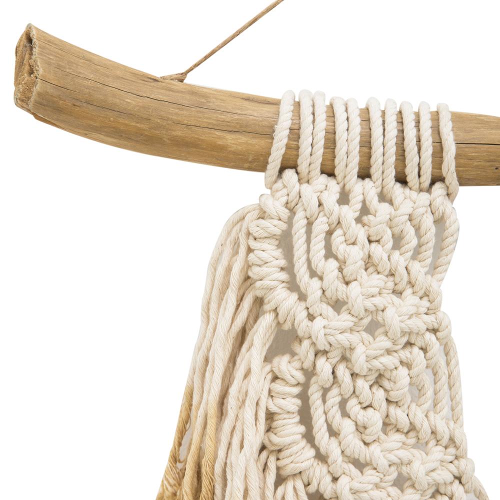 1033 (A+D) White Macrame Wall Art