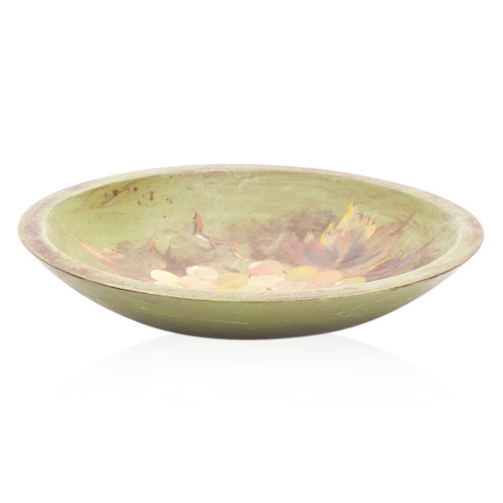Green Wood Grape Plate (A+D)