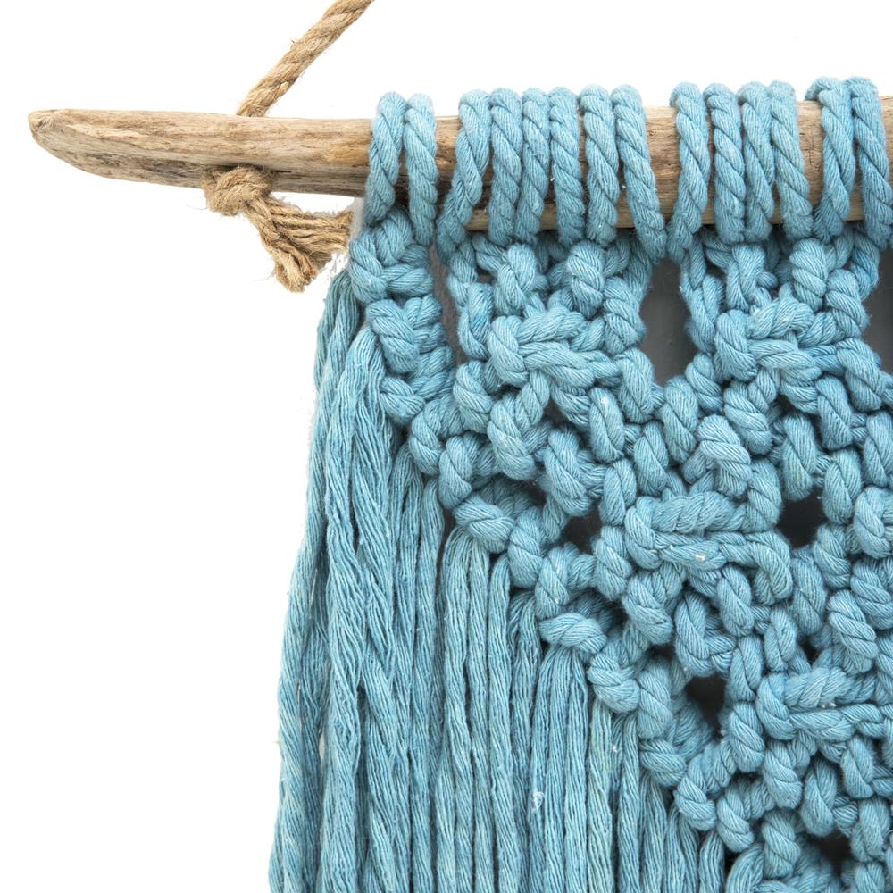 1031 (A+D) Blue Hanging Macrame