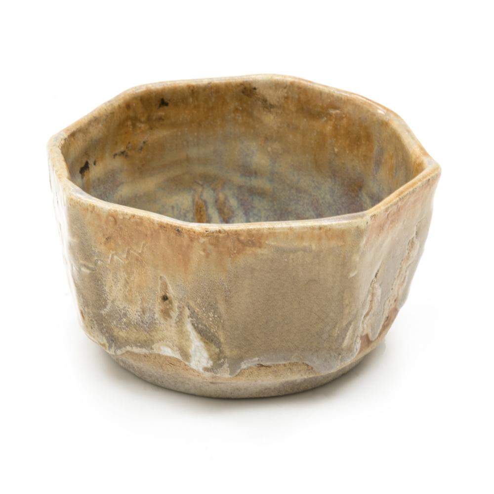 Tan Glazed Ceramic Bowl (A+D)