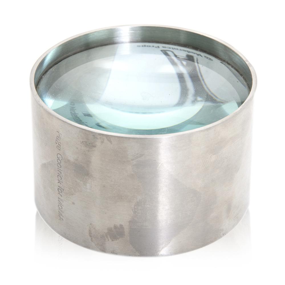 Silver Magnifying Glass (A+D)