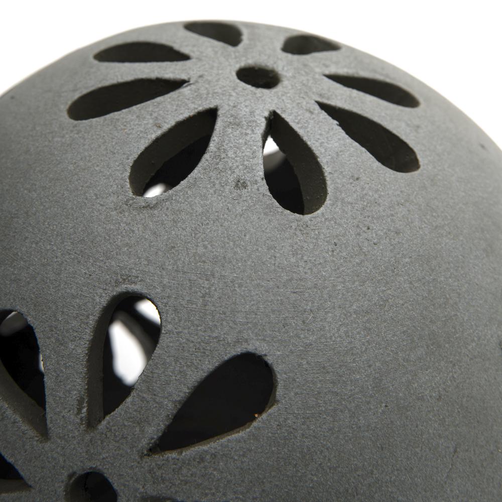 Grey Floral Orb (A+D)