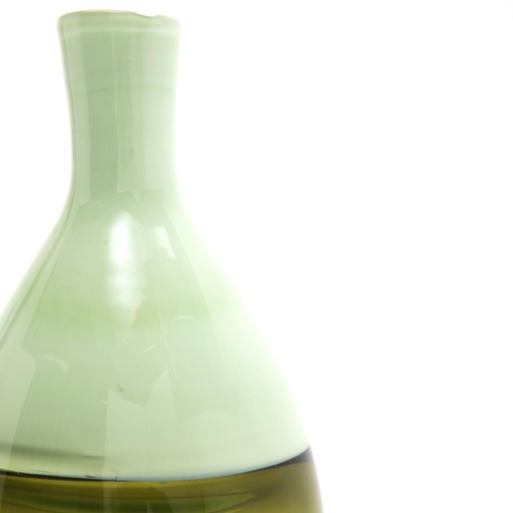 Green Glass Vase (A+D)