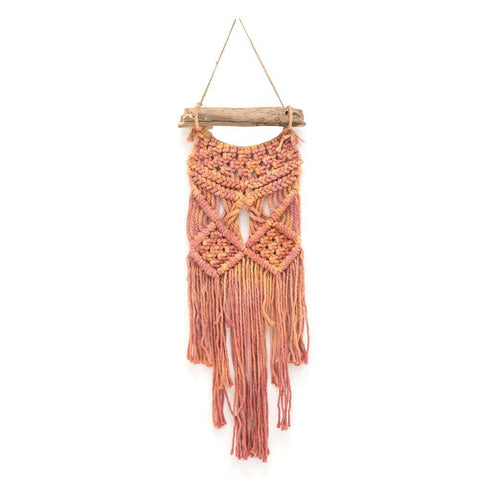 1011 (A+D) Pink Macrame
