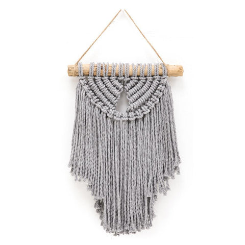 1012 (A+D) Grey Macrame