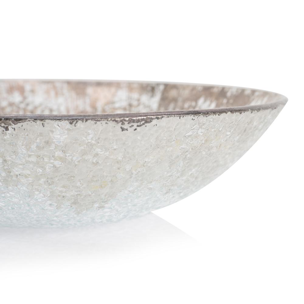 Clear Glass Gold Leaf Bowl (A+D)