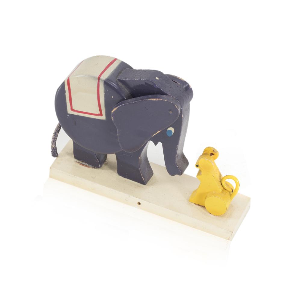 Multi Wooden Elephant Mouse Toy (A+D)