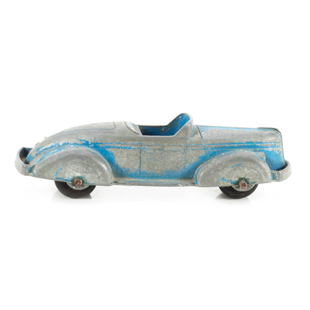 Blue Metal Vintage Toy Hot Rod (A+D)