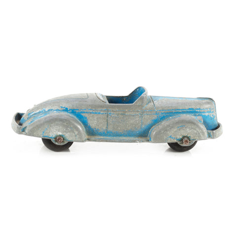 Blue Metal Vintage Toy Hot Rod (A+D)
